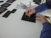 曼荼羅点描アート体験で気づいたこと