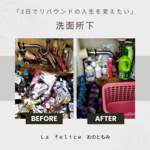 洗面所の片付けのコツ！洗剤の山をきれいに収納するには