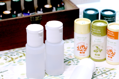 人気のアロマジェルローション作り